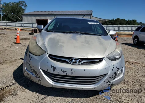 2012 Hyundai Elantra Gls from USA, damaged, VIN 5NPDH4AE4CH080552